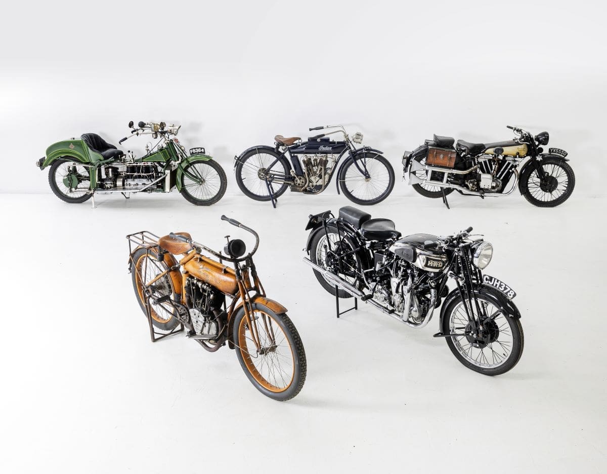 Over a century of motorcycle design to be featured at Bonhams’ Autumn Stafford Sale